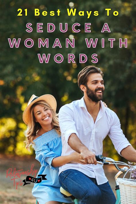 seduce a woman with words 21 best ways