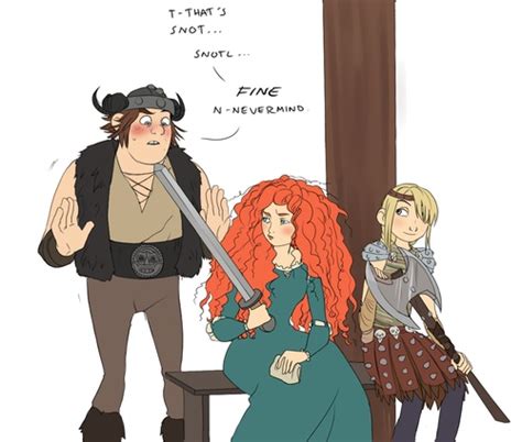 snotlout being a jerk flirting with merida and astrid part 3 this is