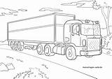Laster Malvorlage Lkw Lastkraftwagen sketch template