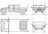 Hummer Sut H2 Blueprint 3d Modeling Blueprints Drawingdatabase Cars H1 Truck Sketch Army Plans Car Vehicle Piranha Mercedes Benz Toyota sketch template