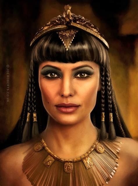 cleopatra  joe roberts  deviantart egyptian beauty cleopatra