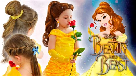 Bell Cosple Makeup And Hairstyle Princess Belle In Real Life Beauty