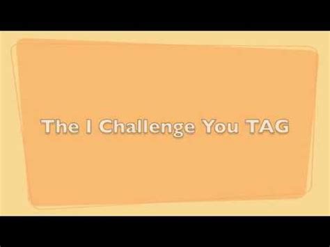 challenge  tag youtube