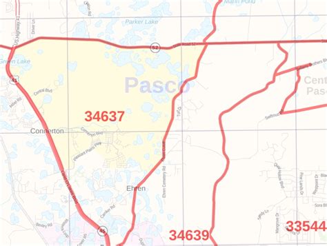 Pasco County Florida Zip Code