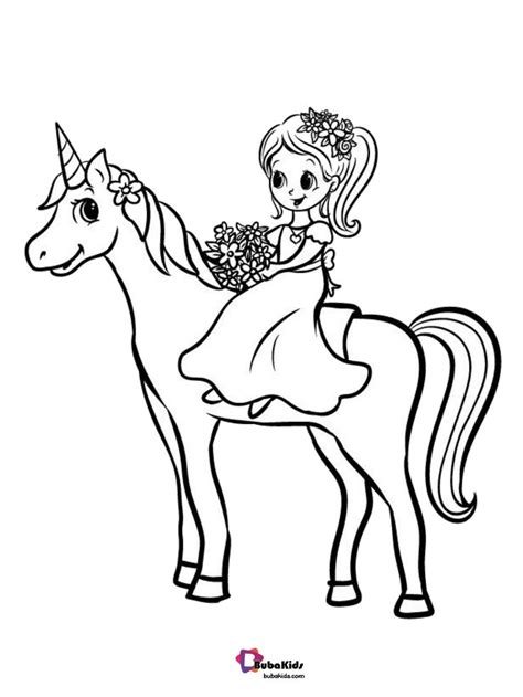 unicorn coloring sheets  girls collection  cartoon coloring pages