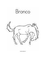 Coloring Bronco Farm Animals Search Change Template sketch template