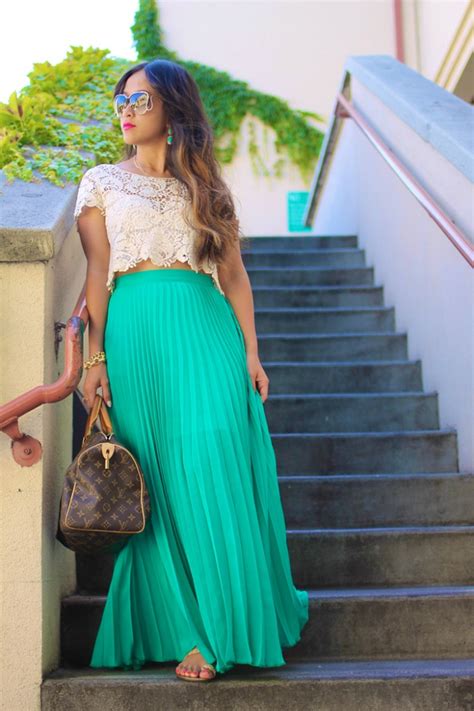 Style Files 20 Ways To Rock A Maxi Skirt Or Dress