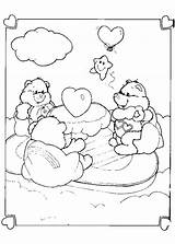 Coloring Care Bears Pages Hearts Color Print Bear Book Hellokids Ursinhos Online Carebears Coloriage Info sketch template