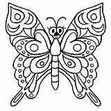 Butterfly Coloring Pages Butterflies Drawing Colour Sheets Cute Colouring Easy Color Beautiful Kids Drawings Wallpaper Printable Simple Line Clipart Insects sketch template
