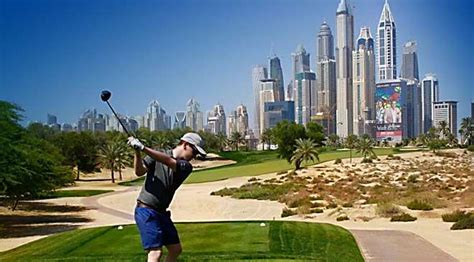 golf courses  dubai dubai explorer