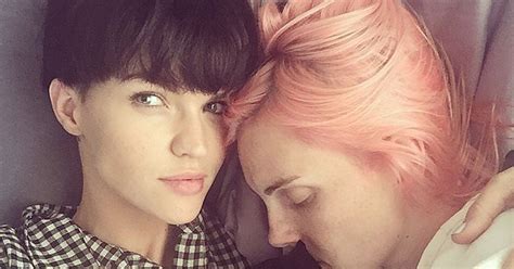 Ruby Rose And Phoebe Dahl Cute Pictures Popsugar Celebrity