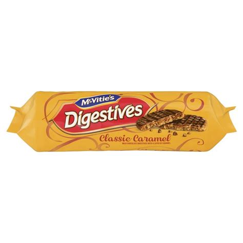 Morrisons Mcvitie S Digestive Classic Caramel 267g Product Information