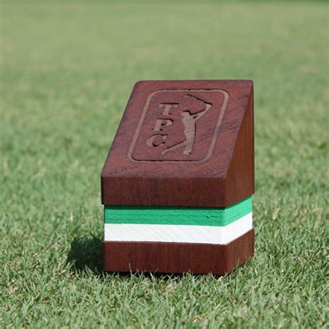 wood golf  tee marker square wedge  evercolor band