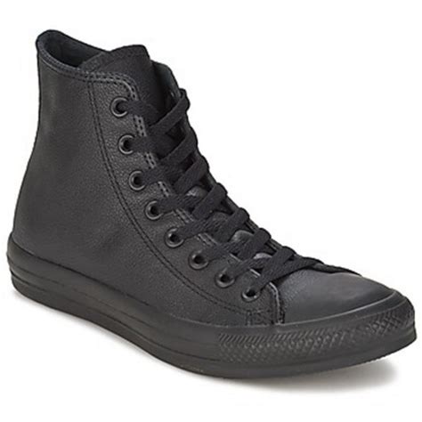 Converse All Star Leather Hi Black Women S Shoes M00000145