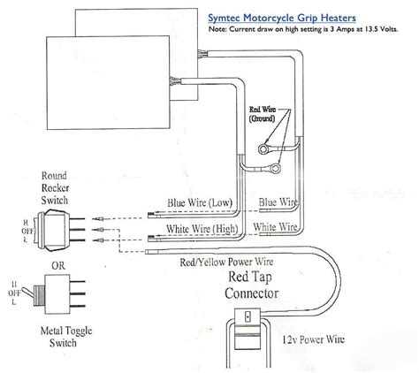 install harley heated grips  detailed wiring diagram guide