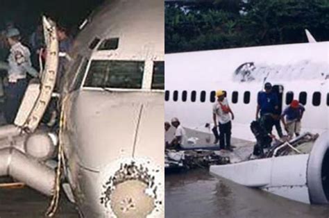 nekat tembus badai hujan dan es pesawat garuda indonesia ga421 tiba