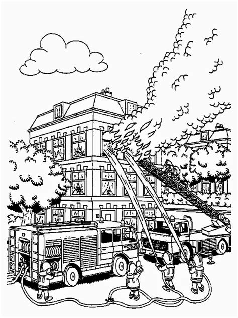lego fireman coloring pages coloring pages