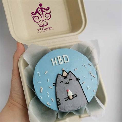 hbd bento cake cat theme bento cake cat theme bento cake  child