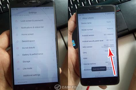 mudah aktifkan mode usb debungging xiaomi  tipe  hal