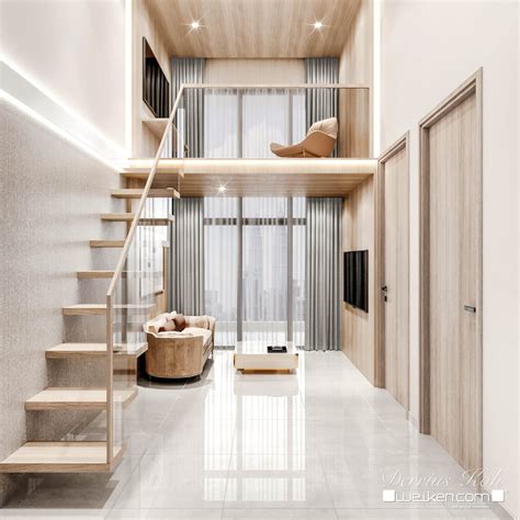loft design ideas minimalist living  flair weiken interior design