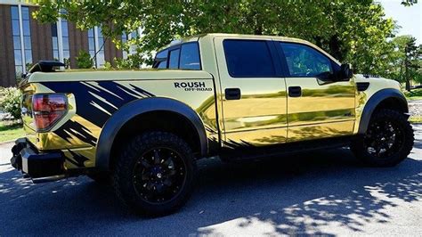 gold chrome   monster trucks suv car ranger