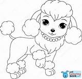 Coloring Pages Poodle Printable Kids Dog Puppy Puppies Toy Dogs Colouring Cute Poodles Sheets Cartoon Baby Drawing Color Drawings Choose sketch template