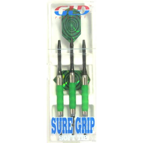 grip soft tip darts  green thompson sporting goods