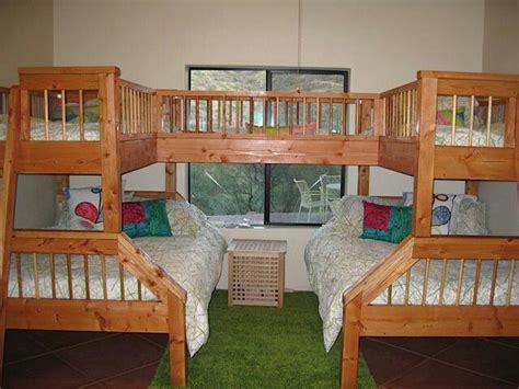 quadruple bunk beds kids rooms pinterest   awesome