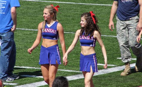 nfl and college cheerleaders photos kansas finally fired