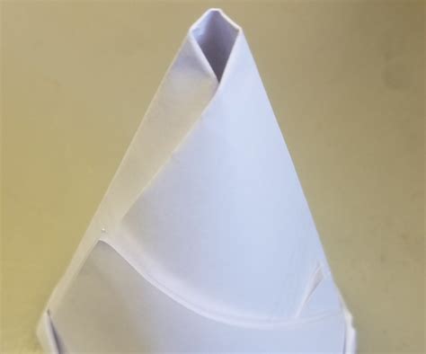 strong paper funnel  steps instructables