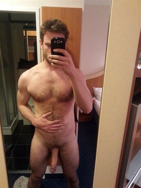 horny hairy man showing a long dick nude men with boners