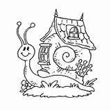 House Snail Coloring Pages Surfnetkids Drawings Snails Who sketch template