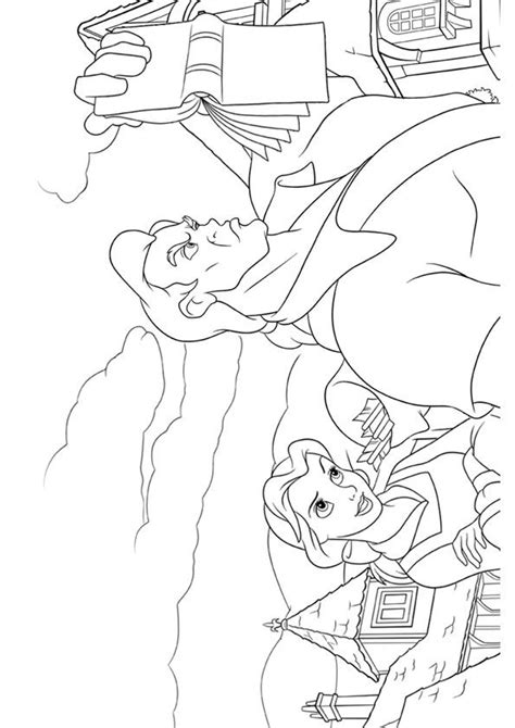 beauty   beast coloring pages gaston