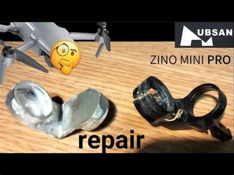 drone repair gimbal hubsan zino mini pro youtube