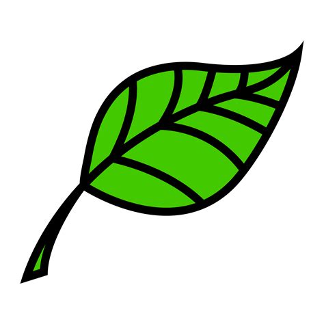 leaf clip art svg