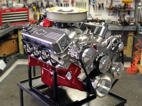 chevy stroker crate engine hp   hot rod