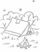 Camping Coloring Scene Pages Printable Camp Lena London Colouring Color Easy Kids Dot Drawing Puzzle Book Supercoloring Categories Choose Board sketch template