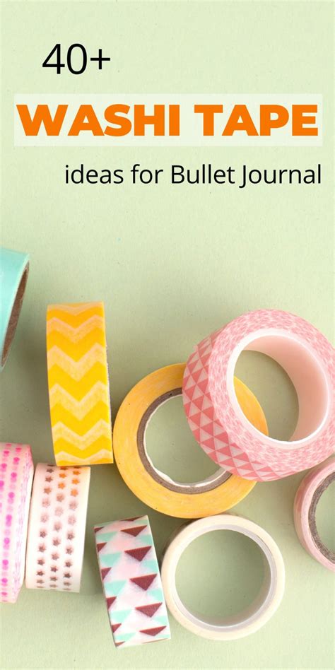 bullet journal washi tape bullet journal headers bullet journal
