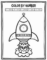 Outer Packet Reallifeathome Weltraum Preschoolers Numbers Astronaut Spaceship sketch template