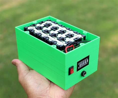 diy professional  battery pack  steps  pictures