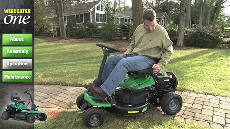 weed eater   riding lawn mower reviews