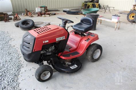 huskee riding lawn mowers auction results  listings marketbookca page