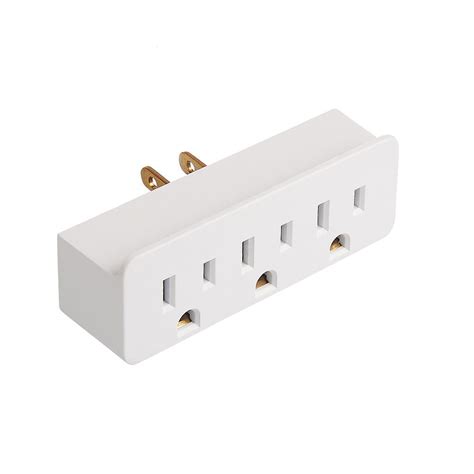 commercial electric  outlet grounded adapter la   home depot