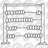 Abacus Outline Watermark Register Remove Login Clipart sketch template