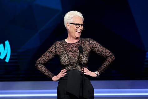 jamie lee curtis so sexy au 30e glaad media awards