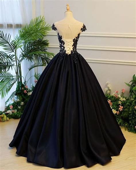 cheap prom dresses by sweetheartdress · black satin cap