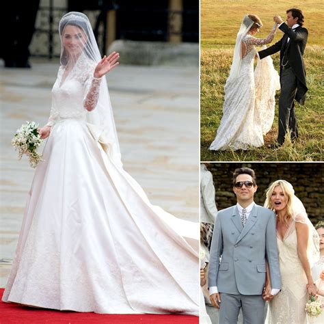 12 Of The Best Celebrity Designer Wedding Dresses