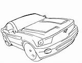 Mustang Coloring Pages Car Printable Chevy Ford Kids Drawing Print Sheets Cars Color Fox Mustangs Boys Race Body Gt Getcolorings sketch template