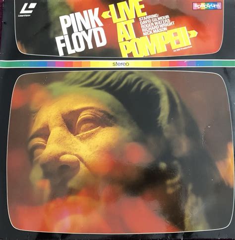 pink floyd   pompeii laserdisk  catawiki