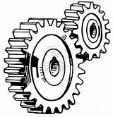 Cogs Drawing Gears Gear Drawings Google Search Tattoo Clipartmag Sprockets Line Choose Board sketch template